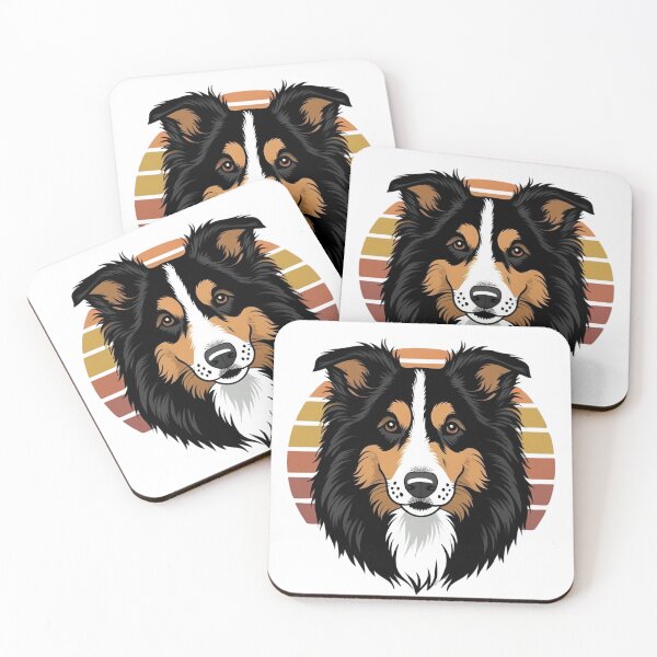Item preview, Sunset Silhouette of a Rough Collie designed and sold by GoodyPaws.