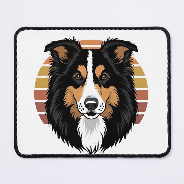 Item preview, Sunset Silhouette of a Rough Collie designed and sold by GoodyPaws.