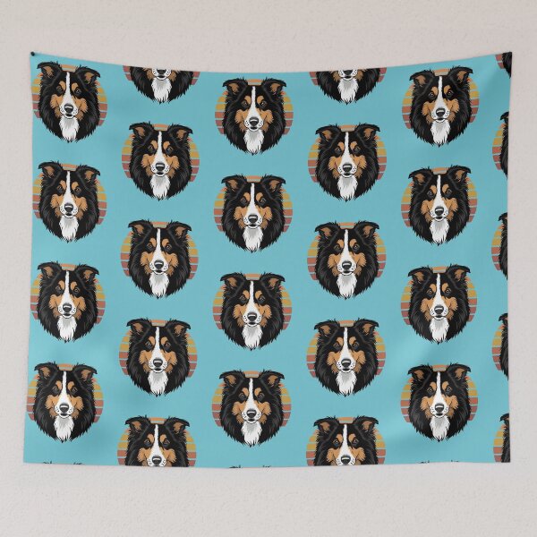 Item preview, Sunset Silhouette of a Rough Collie designed and sold by GoodyPaws.