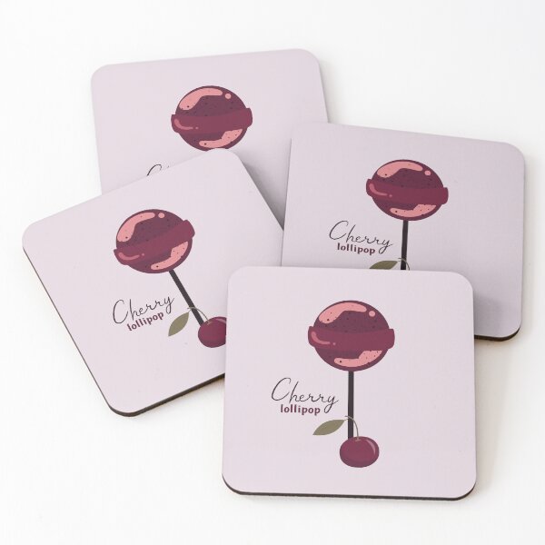 Item preview, Illustration with Cherry Lollipop  designed and sold by AlginaPugachova.
