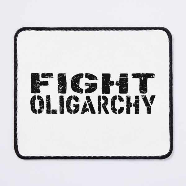 Item preview, fight oligarchy tour shirt muck fusk no elon anti-oligarchs, bernie,anti government Anti-Elon Musk Bumper D ecal For oligarchy haters! black designed and sold by ramwebroom.