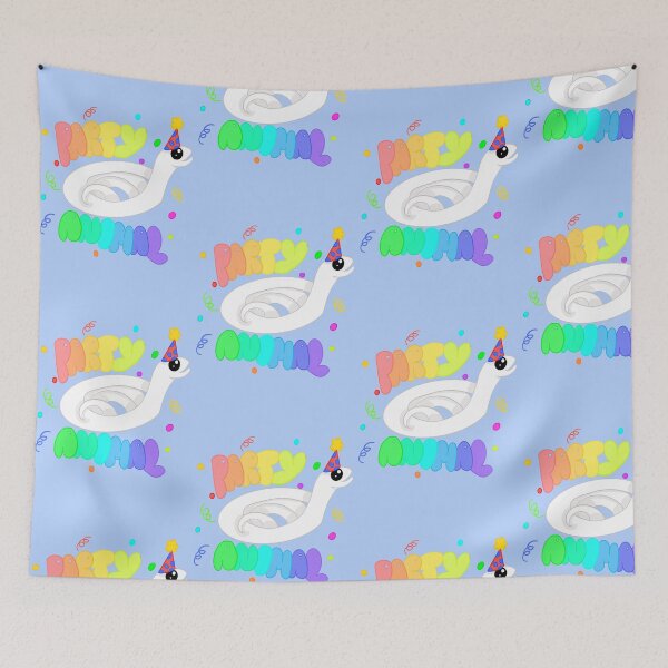 Item preview, Party animal dark blue background designed and sold by CreationsByFey.
