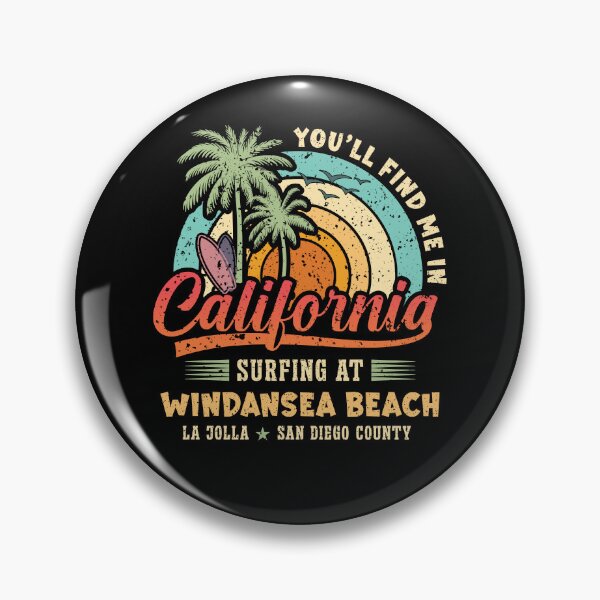 Item preview, Surfing Windansea Beach Surf La Jolla San Diego California designed and sold by eclecTEEq.