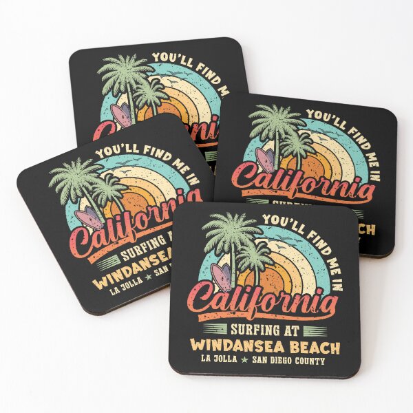 Item preview, Surfing Windansea Beach Surf La Jolla San Diego California designed and sold by eclecTEEq.