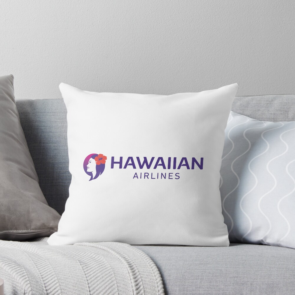 Tropical Hawaiian Airlines Airline aParadise  Throw Blanket