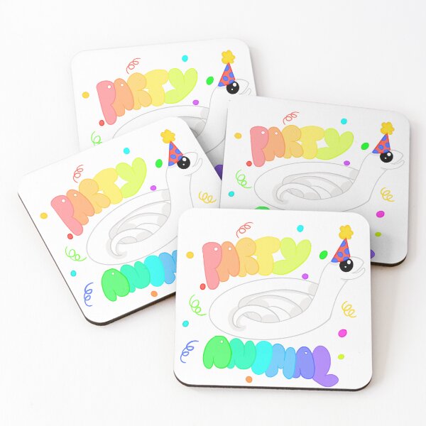 Item preview, Party animal white background designed and sold by CreationsByFey.