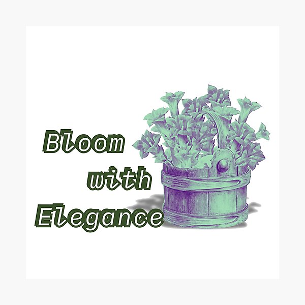 Item preview, Bloom with Elegance designed and sold by TOUMA  GALLERY.