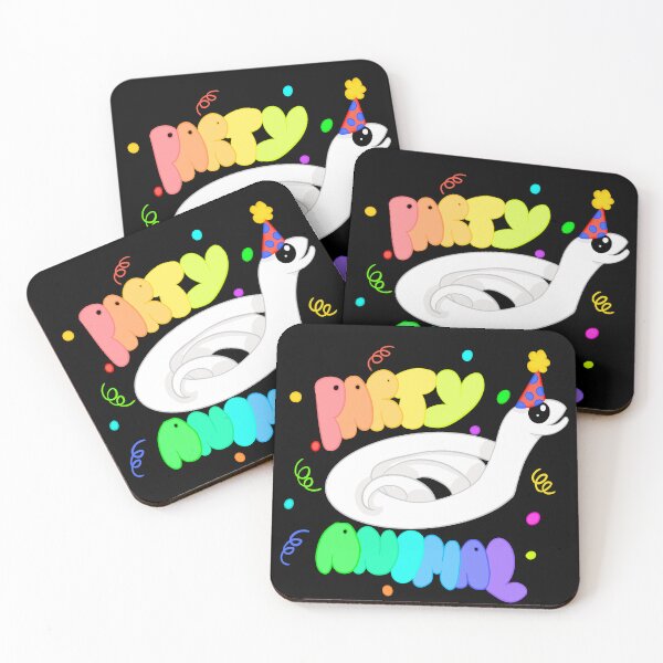 Item preview, Party animal black background designed and sold by CreationsByFey.