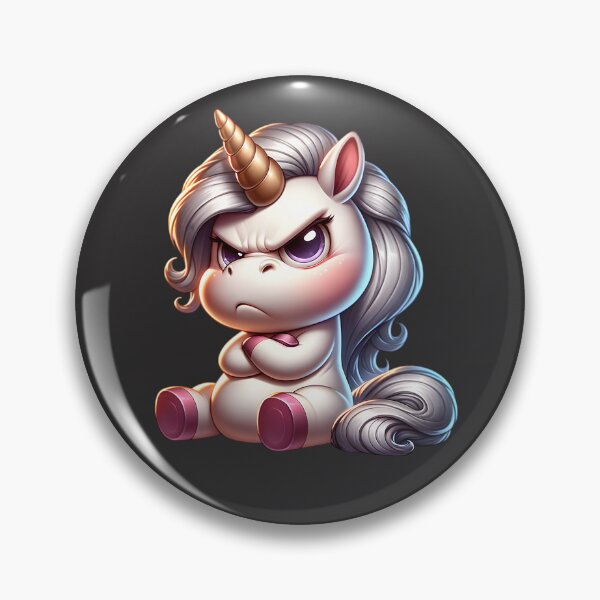 Item preview, Cute Angry Unicorn designed and sold by artistevt.
