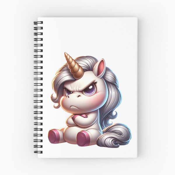 Item preview, Cute Angry Unicorn designed and sold by artistevt.