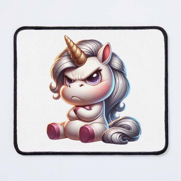 Item preview, Cute Angry Unicorn designed and sold by artistevt.