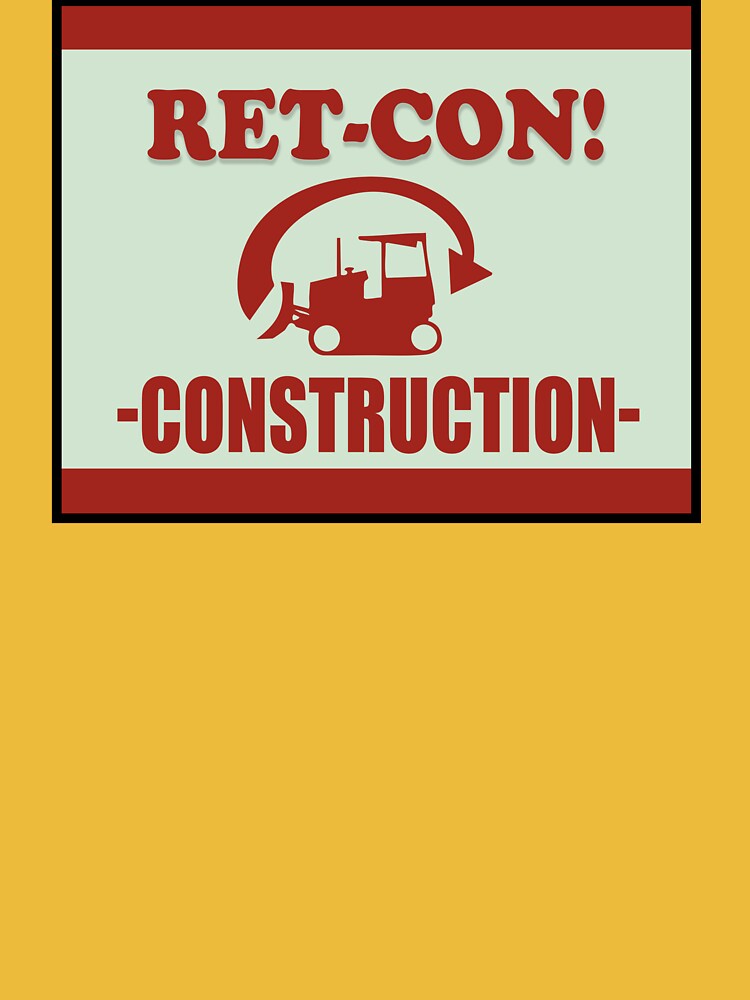 Thumbnail 7 of 7, Essential T-Shirt, RET-CON! CONSTRUCTION, Frisky Dingo designed and sold by myfavoritesin.
