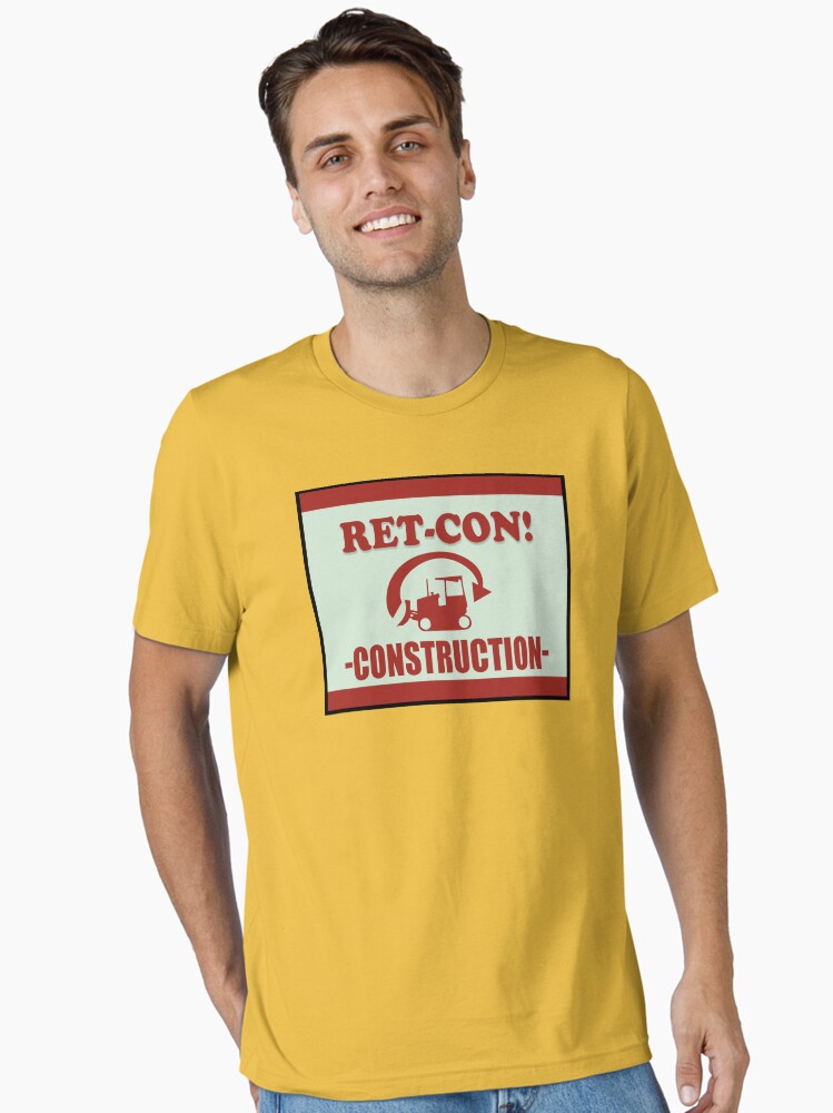 Thumbnail 1 of 7, Essential T-Shirt, RET-CON! CONSTRUCTION, Frisky Dingo designed and sold by myfavoritesin.
