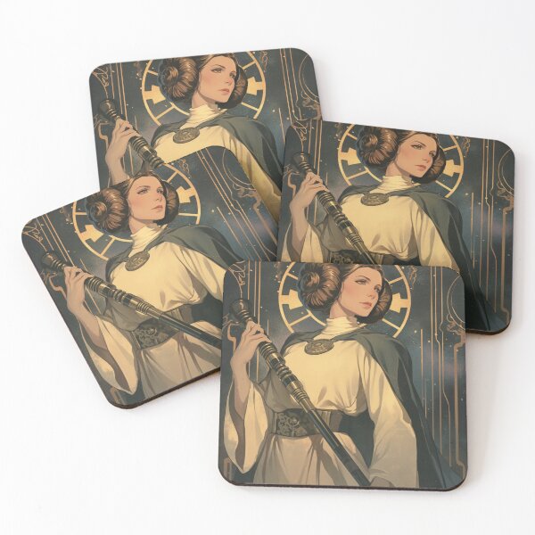 Item preview, Art nouveau space princess designed and sold by MendaciousMina.