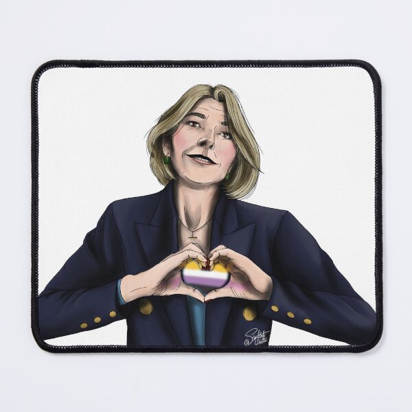 Item preview, Kate Lethbridge Stewart nonbinary Pride designed and sold by Starfleet-Witch.