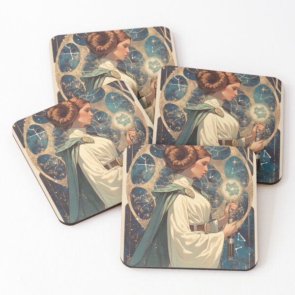 Item preview, Art nouveau space princess designed and sold by MendaciousMina.