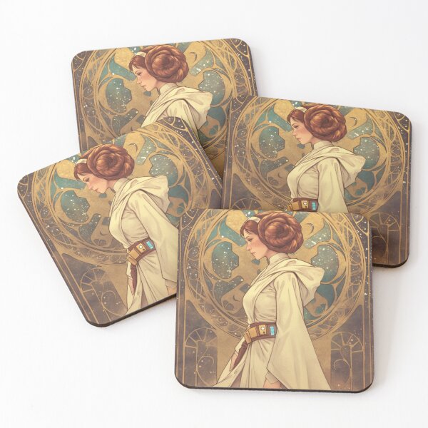 Item preview, Art nouveau space princess designed and sold by MendaciousMina.