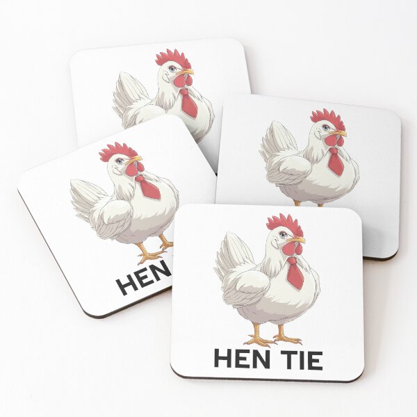 Item preview, Funny Hen Tie Hentai Ecchi designed and sold by RockFireMerch.