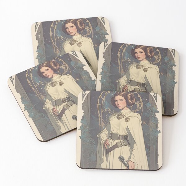 Item preview, Art nouveau space princess designed and sold by MendaciousMina.