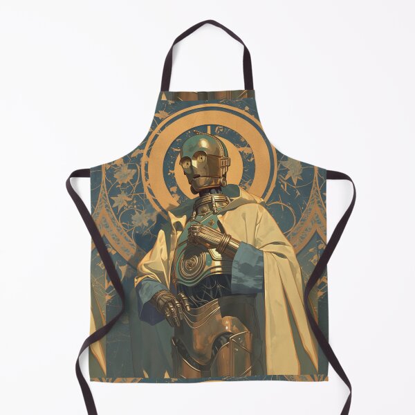 Item preview, Art nouveau space robot designed and sold by MendaciousMina.