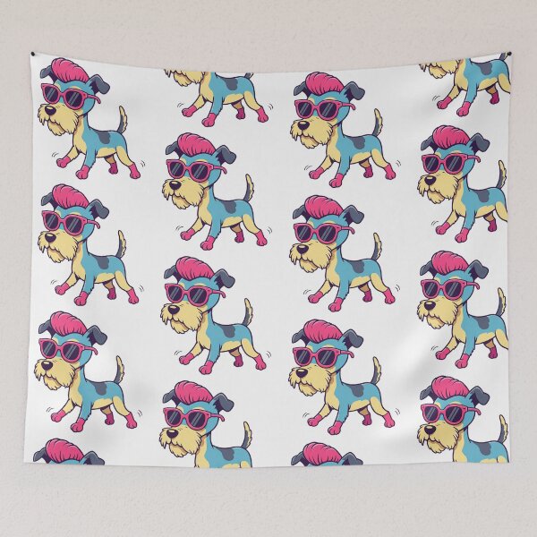 Item preview, Retro Dog | Playful and Vintage-Inspired Graphic designed and sold by Tw1nsAIArt.