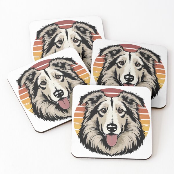 Item preview, Sunset Silhouette of a Rough Collie designed and sold by GoodyPaws.