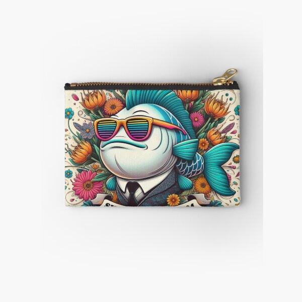 Item preview, Fish in Sunglasses" designed and sold by scarabeeonline.