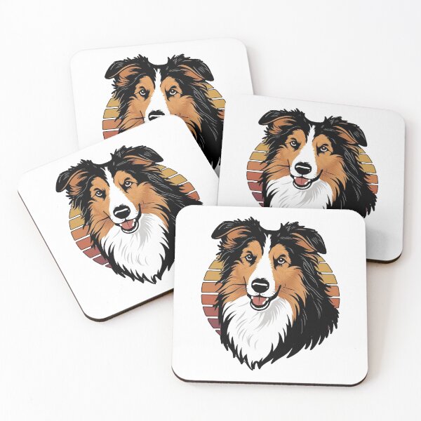 Item preview, Sunset Silhouette of a Rough Collie designed and sold by GoodyPaws.