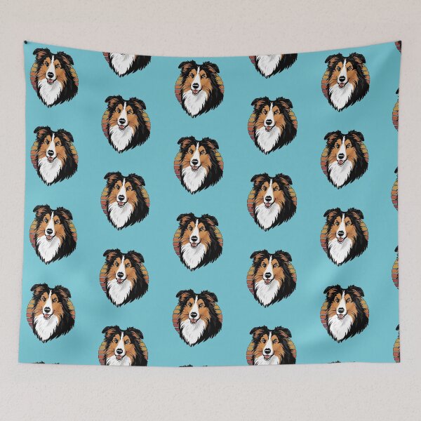 Item preview, Sunset Silhouette of a Rough Collie designed and sold by GoodyPaws.