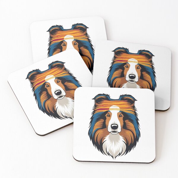 Item preview, Sunset Silhouette of a Rough Collie designed and sold by GoodyPaws.