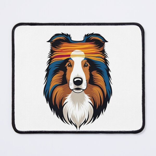 Item preview, Sunset Silhouette of a Rough Collie designed and sold by GoodyPaws.