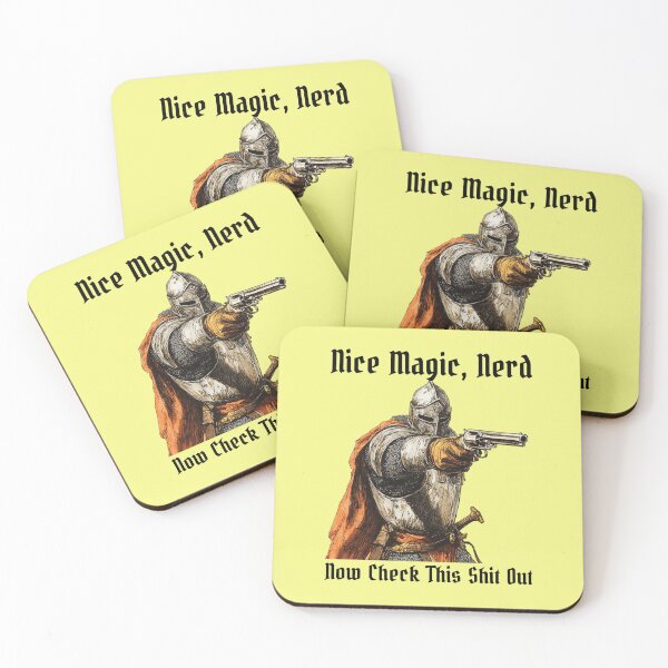 Item preview, Nice Magic Nerd Funny Paladin Knight with Gun designed and sold by RockFireMerch.