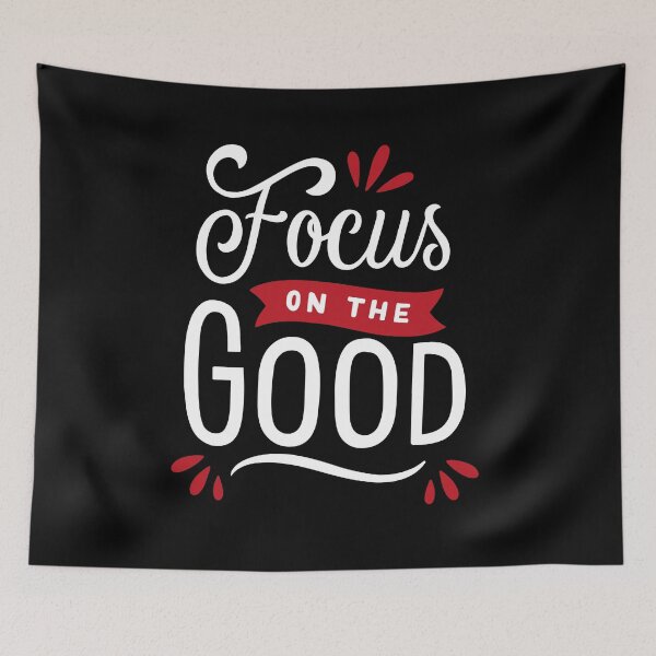Item preview, Focus on the Good - Motivational Quote Design designed and sold by MHassan92.