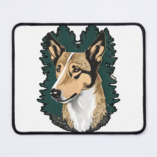 Item preview,  Forest Silhouette of a Smooth Collie designed and sold by GoodyPaws.
