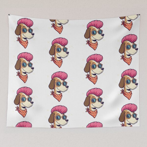 Item preview, Retro Dog | Playful and Vintage-Inspired Graphic designed and sold by Tw1nsAIArt.