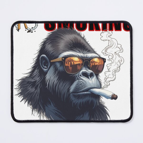 Item preview, Gorilla no smoking designed and sold by esycrazy.