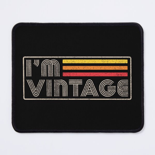 Item preview, I'm Vintage - Retro Lettering Gift designed and sold by Studio Mootant.