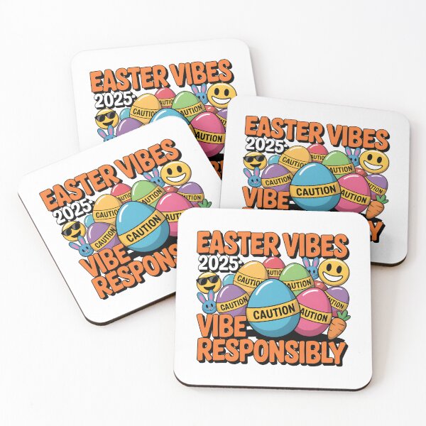 Item preview, Easter Vibes: Vibe Responsibly - Fun and Bright Holiday Design designed and sold by AnnDesignStudio.