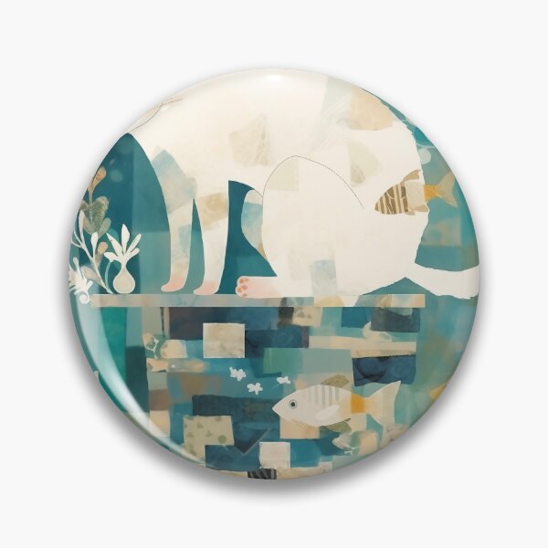 Item preview, Eyes in the Water: The Fateful Encounter of a Cat and Fish designed and sold by studio902.