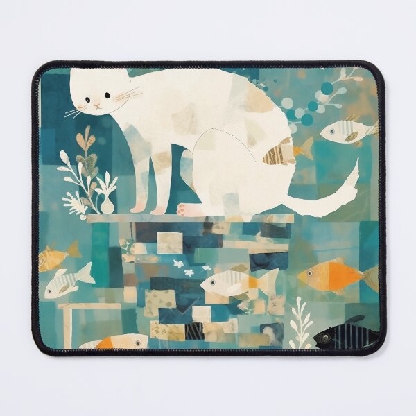 Item preview, Eyes in the Water: The Fateful Encounter of a Cat and Fish designed and sold by studio902.