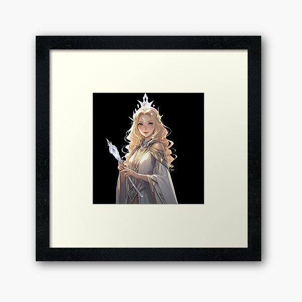 Item preview, Elegant Fantasy Queen with Crystal Sceptre designed and sold by DixieGirlStudio.