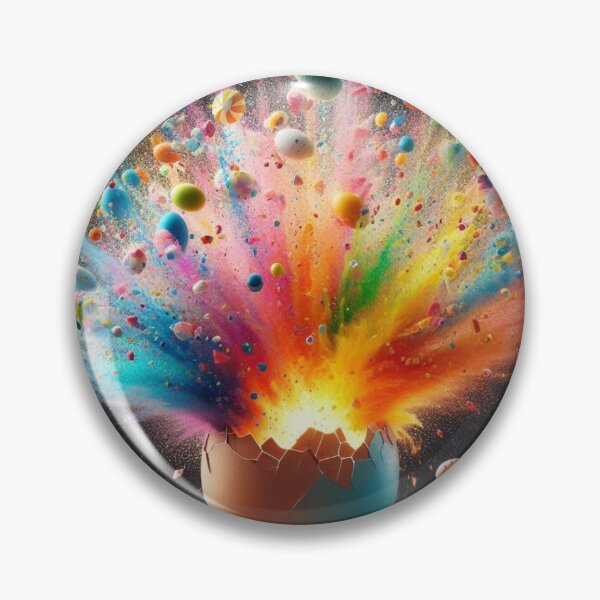 Item preview, Eggsplosion of Colors" designed and sold by scarabeeonline.