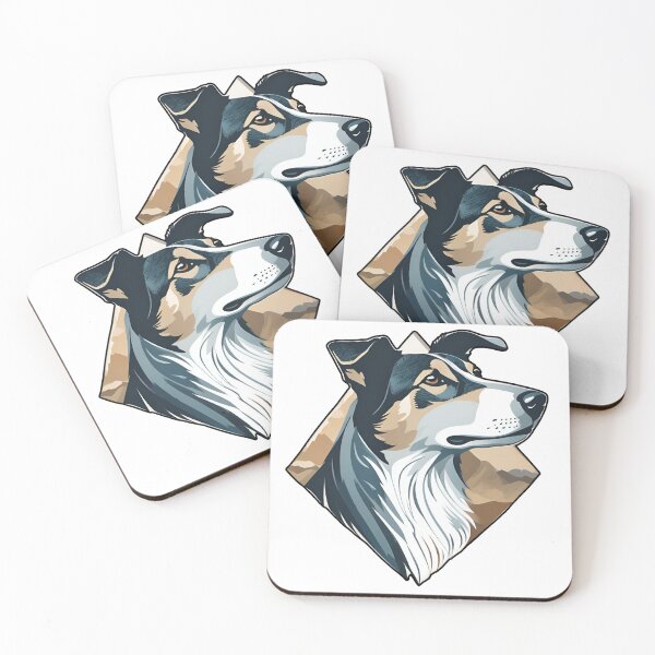 Item preview,  Mountain Silhouette of a Smooth Collie designed and sold by GoodyPaws.