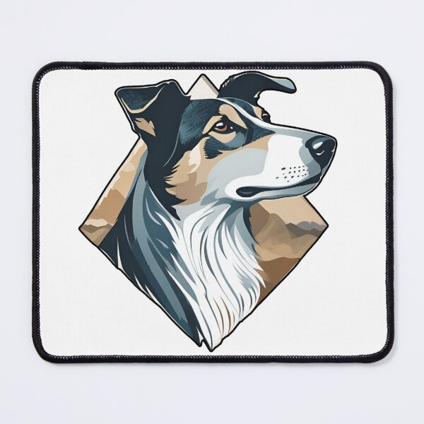 Item preview,  Mountain Silhouette of a Smooth Collie designed and sold by GoodyPaws.