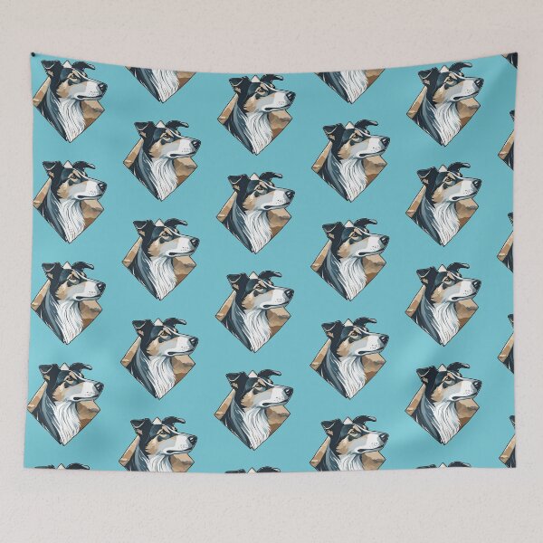 Item preview,  Mountain Silhouette of a Smooth Collie designed and sold by GoodyPaws.