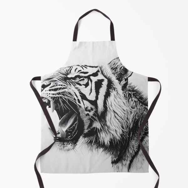 Item preview, Realistic Tiger pencil drawing designed and sold by Pencil-Art.