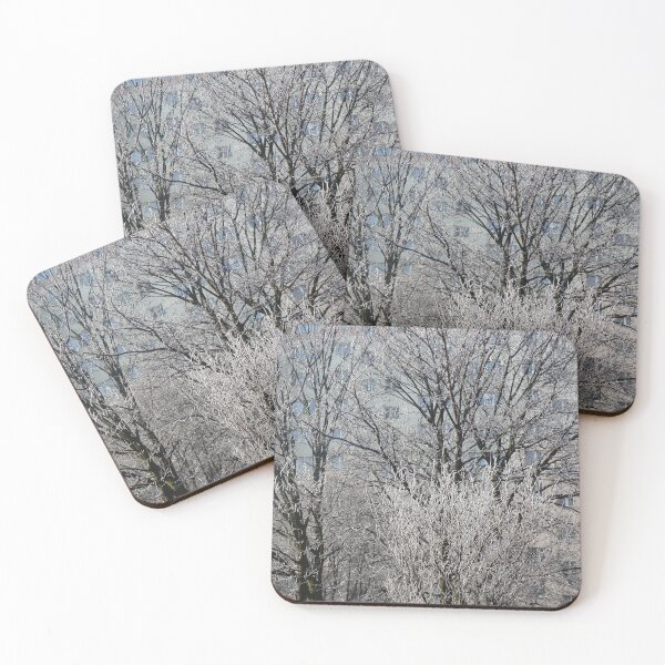 Item preview, Winter city trees designed and sold by Betulek.