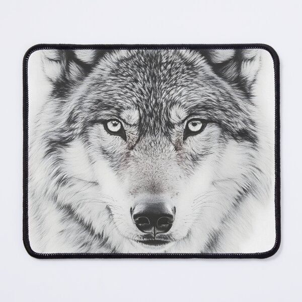 Item preview, Realistic Wolf pencil drawing  designed and sold by Pencil-Art.