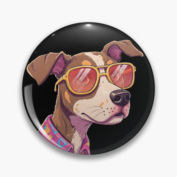 Item preview, Perro retro | Gráfico divertido y de inspiración vintage designed and sold by Tw1nsAIArt.