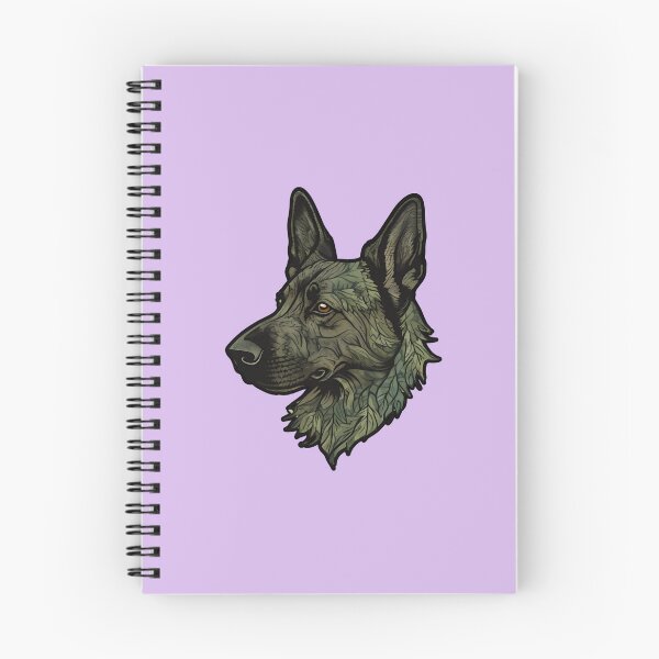 Item preview, Forest Silhouette of a Dutch Shepherd designed and sold by GoodyPaws.